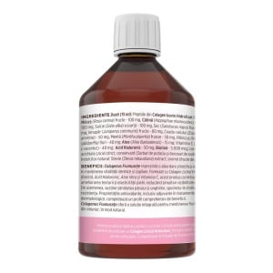 Colagenus Frumusete colagen lichid cu acid hialuronic si biotina, 500 ml, Faunus Plant - Img 11