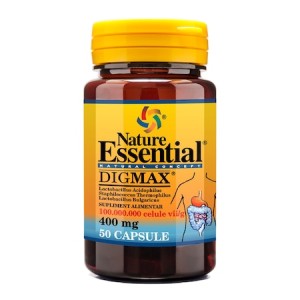 Complex probiotice Digmax 400 mg , 50 capsule, Nature Essential
