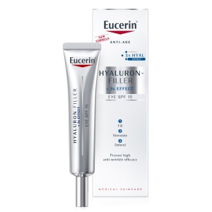 Cremă de ochi antirid SPF 15 Hyaluron-Filler, 15 ml, Eucerin - Img 2