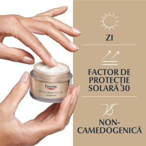 Cremă de zi SPF30 Hyaluron-Filler + Elasticity, 50 ml, Eucerin - Img 3
