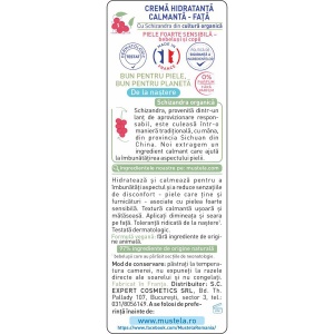 Cremă Hidratantă Calmantă Față pentru Piele Sensibilă, 40 ml, Mustela - Img 2