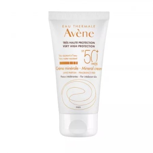 Crema minerala pentru protectie solara SPF 50+, 50 ml, Avene - Img 1
