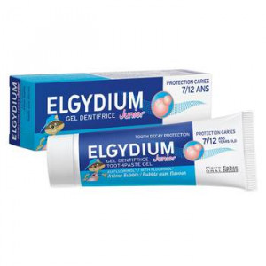 ELGYDIUM Pasta de dinti Junior Bubble, 50ml