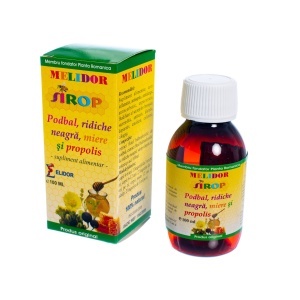 Elidor Sirop de Podbal cu Ridiche Neagră, Miere și Propolis, 200 ml - Img 3