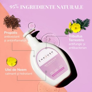 Enroush gel intim cu tribulus, propolis si ulei de neem, 200 ml - Img 3