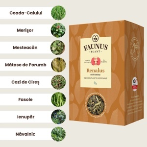 Faunus Ceai Renal, 90g - Img 2