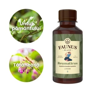 Faunus Lotiune Reumaticus, 200ml - Img 2