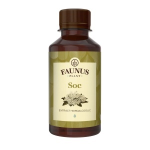 Faunus Tinctura de soc, extract hidroalcoolic, 200 ml - Img 2
