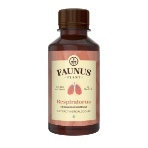 Faunus Tinctura Respiratorus, 200 ml – pentru tuse, raceli si sanatatea aparatului respirator - Img 2