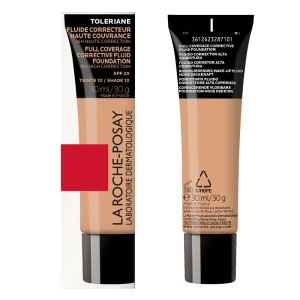 Fond de Ten Toleriane Fluid Corector SPF 25, 16h, Nuata 10, 30ml, La Roche-Posay - Img 2