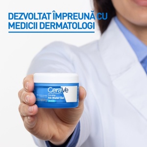 Gel-crema cu acid hialuronic pentru hidratarea tenului HA Water Gel, 48 ml, CeraVe - Img 4