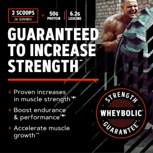 GNC AMP New Wheybolic – Proteină din zer, studiată clinic, aromă ciocolată, 841,6 g - Img 6