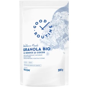Granola Bio cu seminte si cocos Good Routine 200 g