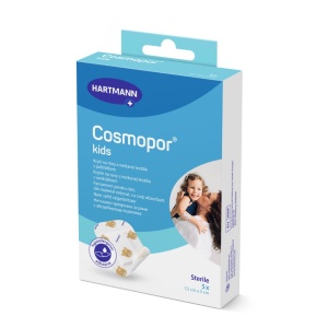 Hartmann Cosmopor Kids Pansamente Sterile pentru Copii, 7,5 x 5 cm, 5 bucăți
