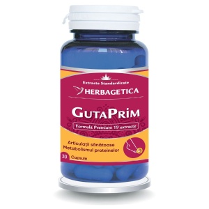 Herbagetica GutaPrim, 30 capsule