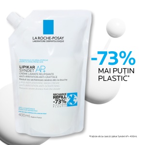 La Roche-Posay Lipikar Syndet AP+ Reincarcare 400ml – Crema spalare piele atopica - Img 8