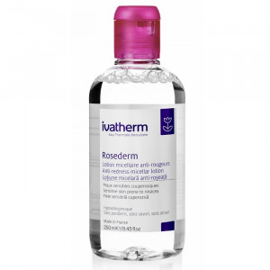 Lotiune micelara anti-roseata Rosederm, 250 ml, Ivatherm - Img 2