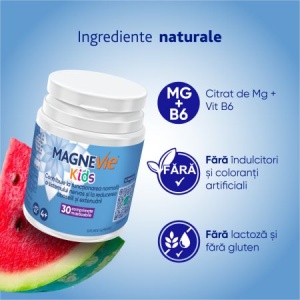 MagneVie Kids 30 comprimate mastecabile Sanofi – Supliment pentru copii - Img 7