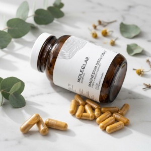Magneziu Bisglicinat MagChel® MoleQlar – 225 mg | 120 capsule - Img 4
