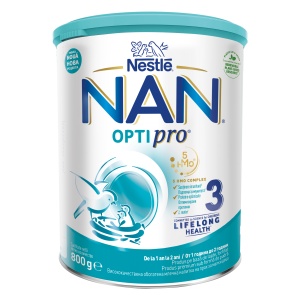 NAN OPTIPRO 3 HMO 800g – Lapte praf copii +1 an | Nestle - Img 1