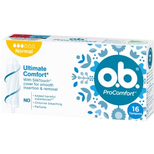 O.B. ProComfort Normal Tampoane, 16 bucăți
