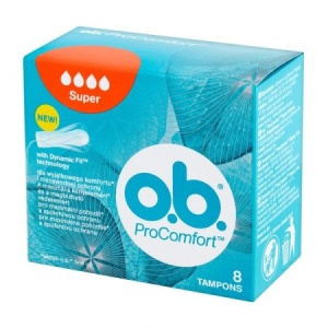 O.B. ProComfort Super, 8 tampoane