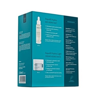 Pachet Aquafil Hydra: Ser 30ml + Crema Hydra Light 50ml - Ivatherm - Img 2