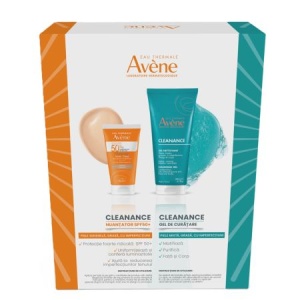 Pachet Avene Cleanance – Gel de curatare 200 ml + Crema nuantatoare SPF50+ 50 ml - Img 2