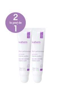 Pachet Balsam de buze Multi-Performance, 15 ml + 15 ml, Ivatherm - Img 2