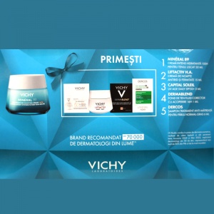 Pachet promotional Vichy Mineral 89 Crema intens Hidratanta 100h - Img 3