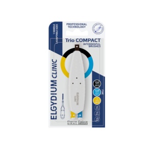 Periuță interdentara Trio Compact Large, 2 bucăți, Elgydium Clinic