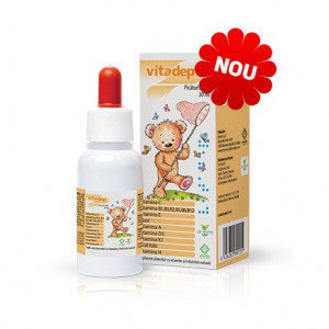 Picaturi orale cu vitamine pentru copii Vitadep, 30 ml, Dr. Phyto - Img 2