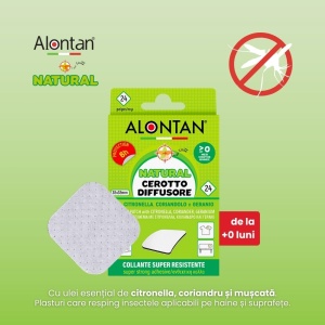 Plasturi Impotriva Tantarilor Alontan Natural, 24 bucati - Img 6