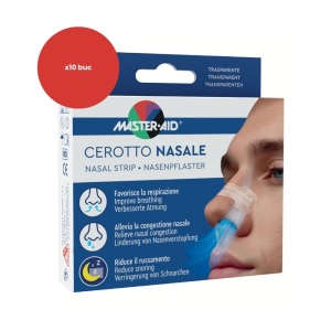 Plasturi nazali Master-Aid, 10 bucati – Pietrasanta Pharma - Img 2