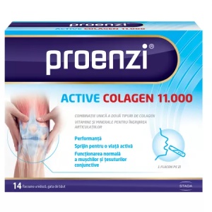 Proenzi Artrostop Active Collagen 11.000, 14 flacoane unidoza, Walmark