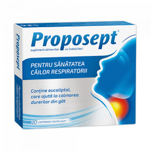 Proposept 20 cpr. de supt, Fiterman Pharma