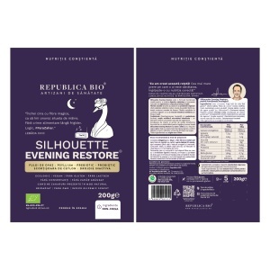 Pudră funcțională cu ovăz, psyllium și scorțișoară Silhouette Rituals Evening Restore, 200 g, Republica BIO - Img 11