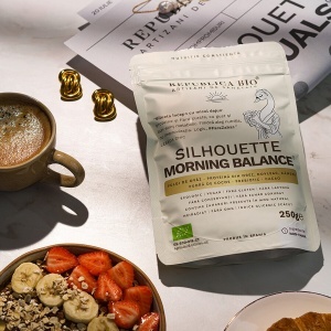 Pudră funcțională pentru mic dejun Silhouette Rituals Morning Balance, 250 g, Republica BIO - Img 4
