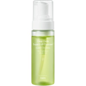 Purito Clear Code Superfruit Cleanser spuma de curatare cu acid salicilic, 150 ml
