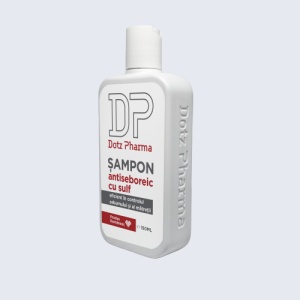 Sampon antiseboreic cu sulf, 150 ml, Dotz Pharma - Img 2