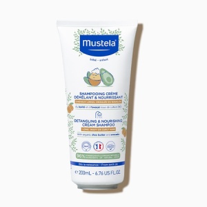Șampon Nutritiv pentru Păr Creț și Ondulat, 200 ml, Mustela