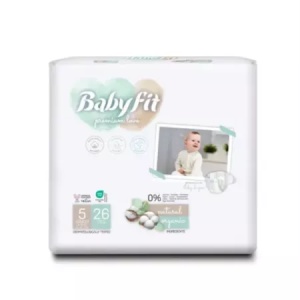 Scutece Bio Junior, Nr. 5, 11-25 kg, 26 Bucati - Babyfit