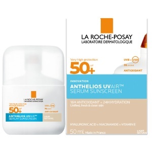 Serum de fata cu protectie solara SPF 50+ Nuanta Light Natural Anthelios UVAir, 50 ml, La Roche-Posay - Img 3