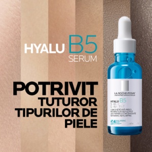 Serum Supra-Activat cu Acid Hialuronic Hyalu B5, 30 ml, La Roche-Posay - Img 5