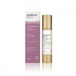 Sesderma Reti Age crema-gel anti-imbatranire cu 3 forme de retinol pentru ten mixt, 50 ml