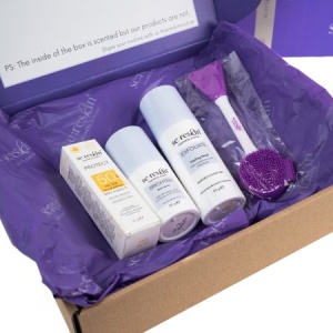 Set Brighten 30 g + Masca Exfoliate 50 g + Pensula + Mini SPF 50 15 g, Se:Reskin - Img 2