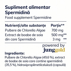 Spermidină MoleQlar – 3 mg per Porție | 60 Capsule - Img 5