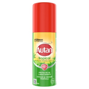 Spray impotriva țânțarilor Tropical Mini, 50 ml, Autan