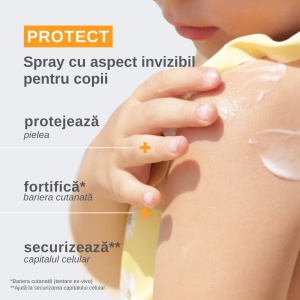 Spray protectie solara pentru copii SPF 50+ A-Derma Protect Kids 200 ml - Img 3