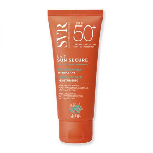 SVR Sun Secure lapte hidratant SPF 50+ pentru fata si corp, 100 ml